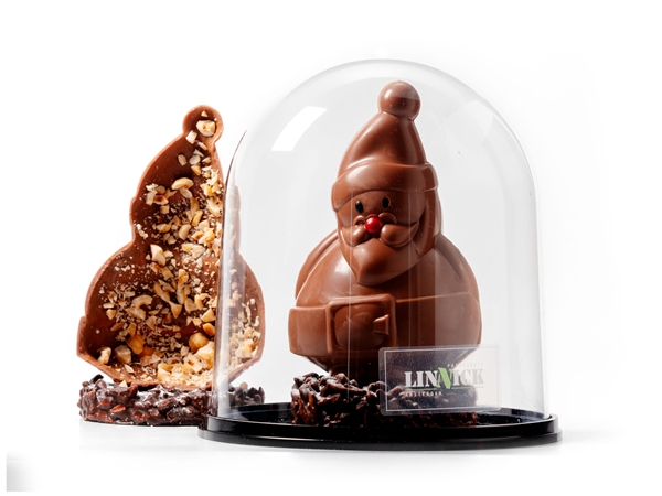 Kerstman Hazelnoot Praline